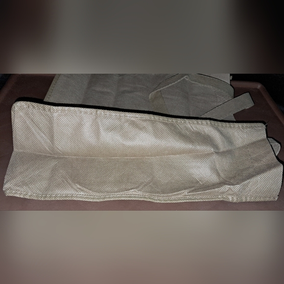 FREE with PURCHASE REUSABLE TOTE BAG  beige VGUC - Picture 4 of 8